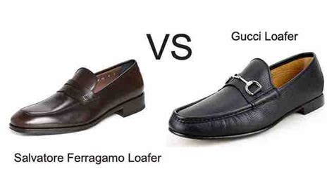 ferragamo vs gucci loafers|salvatore ferragamo vs gucci loafers.